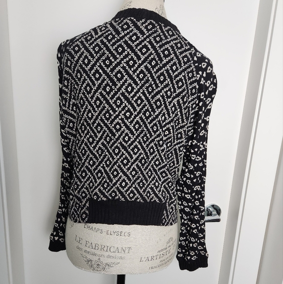 90s Carole Little Tribal Sweater Top - Picture 8 of 11